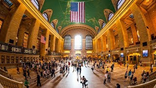 Walking Tour of Grand Central Terminal — New York City 【4K】🇺🇸 [upl. by Amesari]