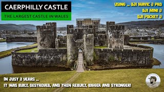 Caerphilly Castle  The Largest in Wales 2nd in Britain [upl. by Yorgerg606]