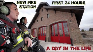 First 24 Hours in a New Fire Station  A Day in the Life [upl. by Aitital]