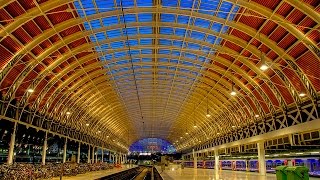 A Walk Around Londons Paddington Railway Station [upl. by Schiro98]