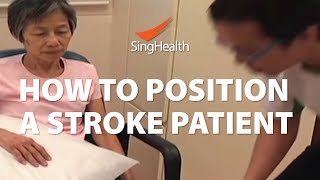 How To Position A Stroke Patient [upl. by Revilo]