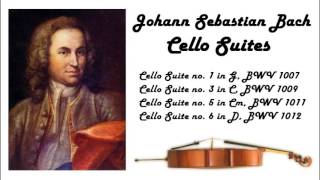 Johann Sebastian Bach  Cello suites in 432 Hz great for reading or studying [upl. by Nodnek]