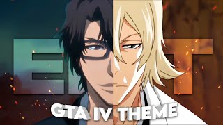 Aizen x Urahara  GTA IV Theme Edit [upl. by Radmilla]